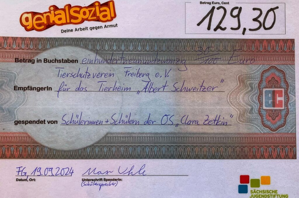 Spendenübergabe 24
